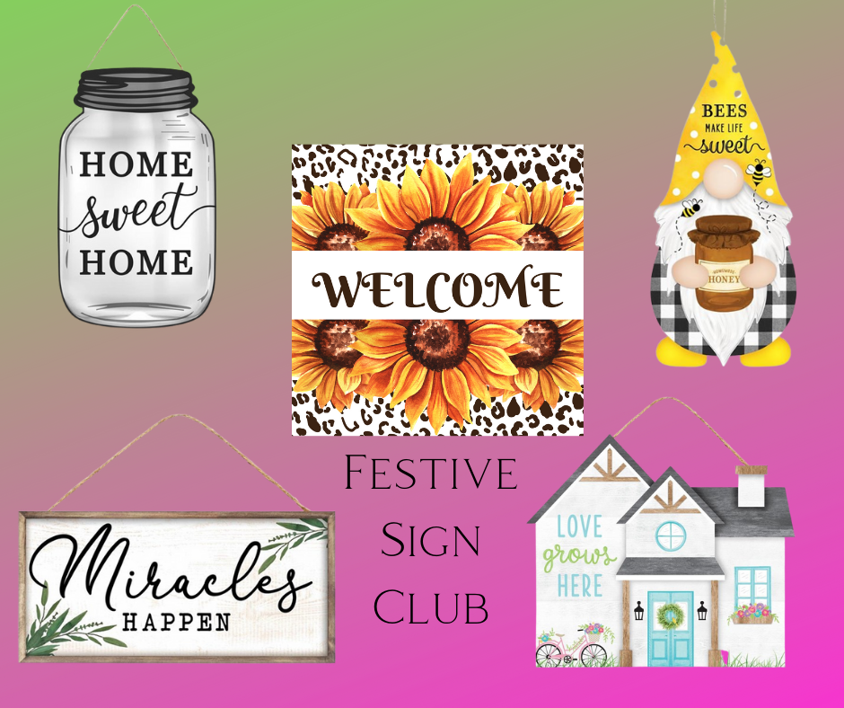 Festive Sign Club